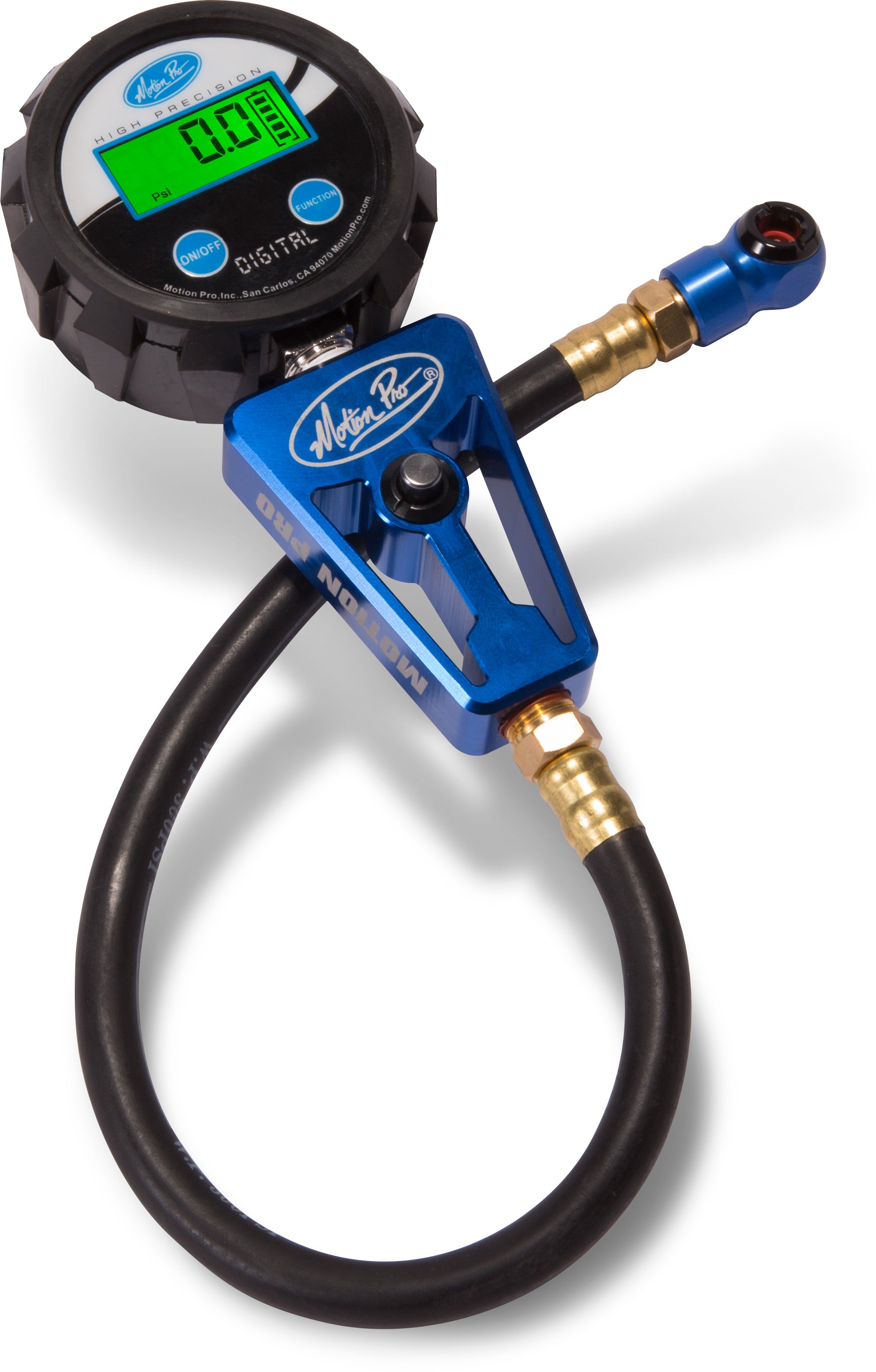 Digital Tyre Gauge Pro-60 with LCD Display in Use
