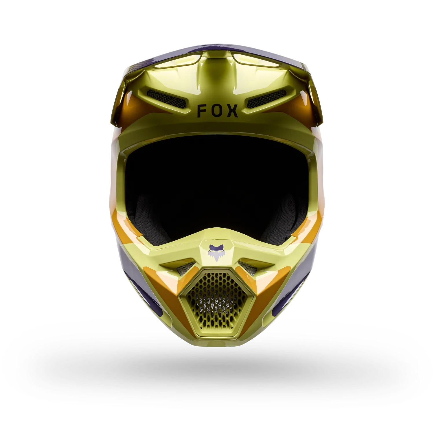 V1 IMAGE PRINT HELMET - PEAR YELLOW