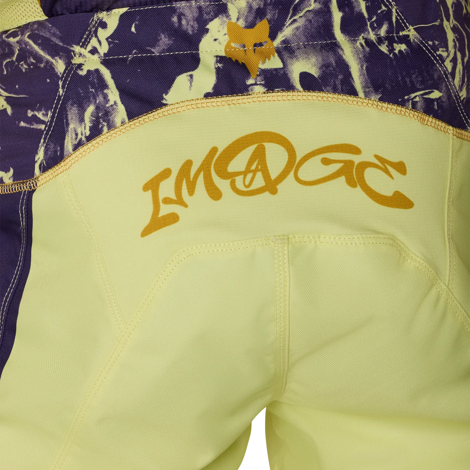 180 IMAGE PRINT PANT - PEAR YELLOW