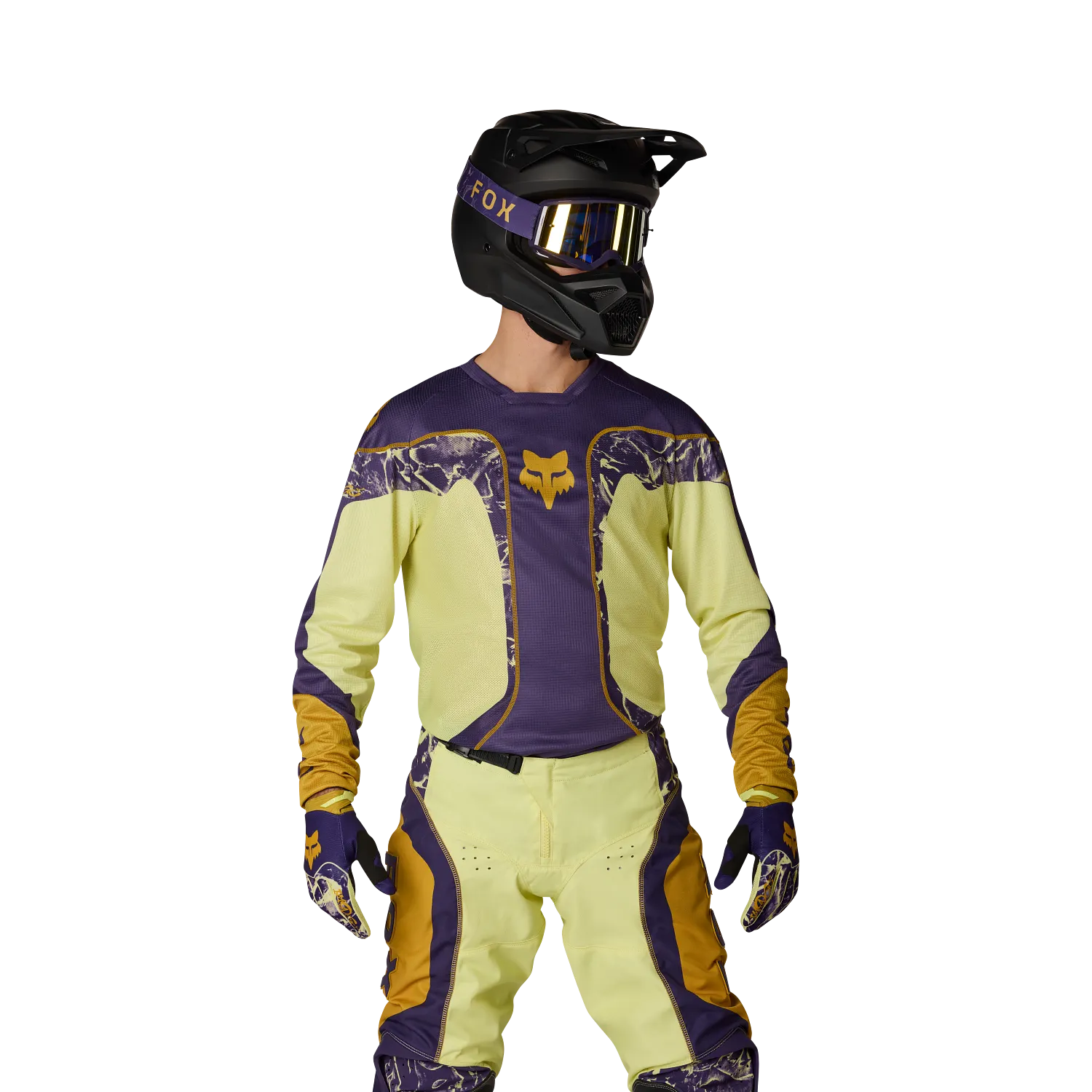 180 IMAGE PRINT JERSEY - PEAR YELLOW