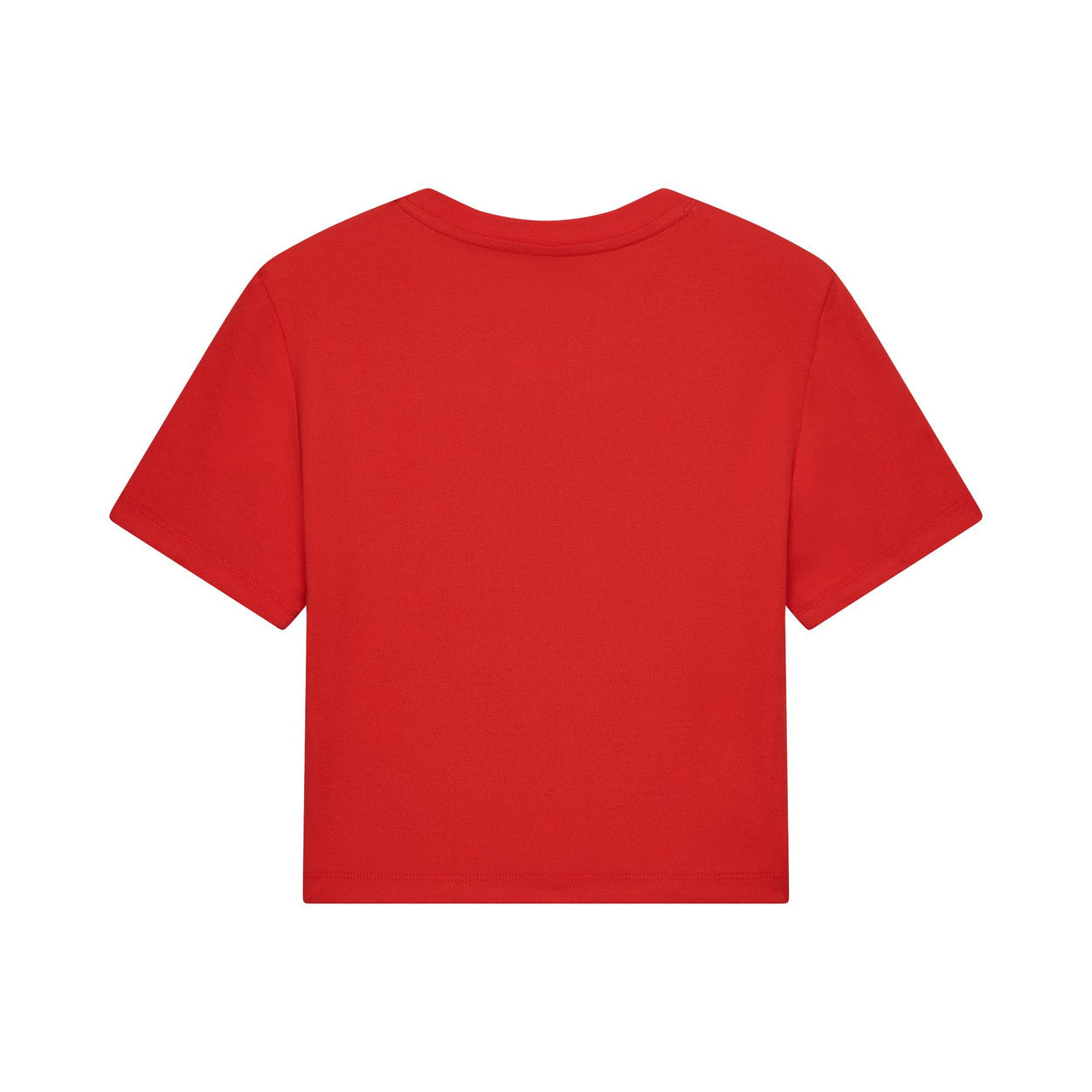 W FOX HEAD RIB BABY TEE - RED