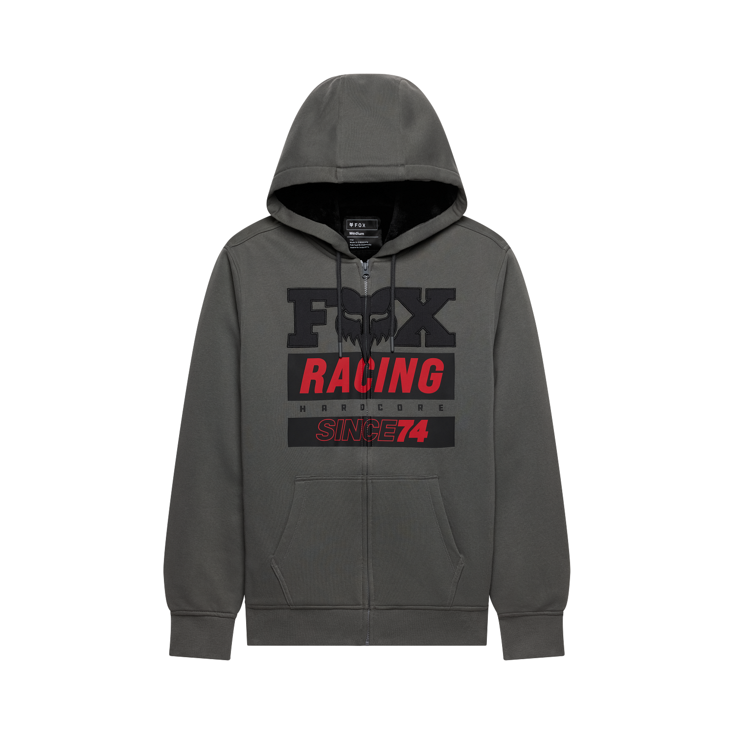 SINCE 74 SASQUATCH FLC ZIP - DARK SHADOW