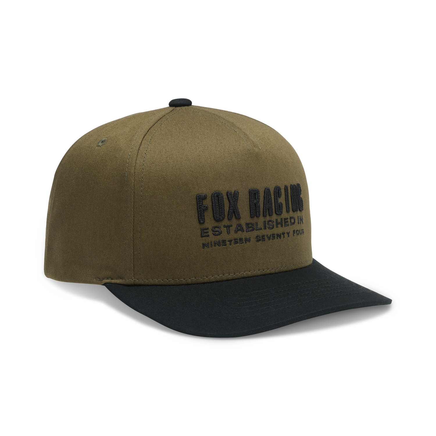 WARPED SNAPBACK - OLIVE GREEN