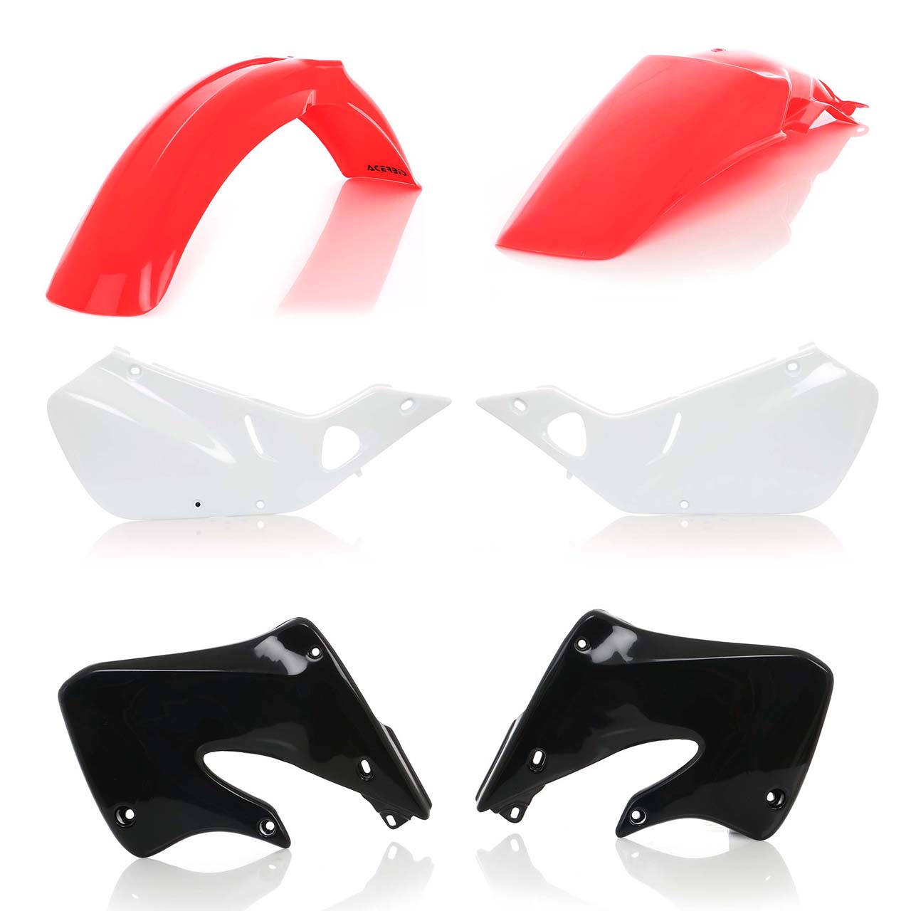 PLASTIC KIT FOR HONDA CR 125 R 2T 1997-99