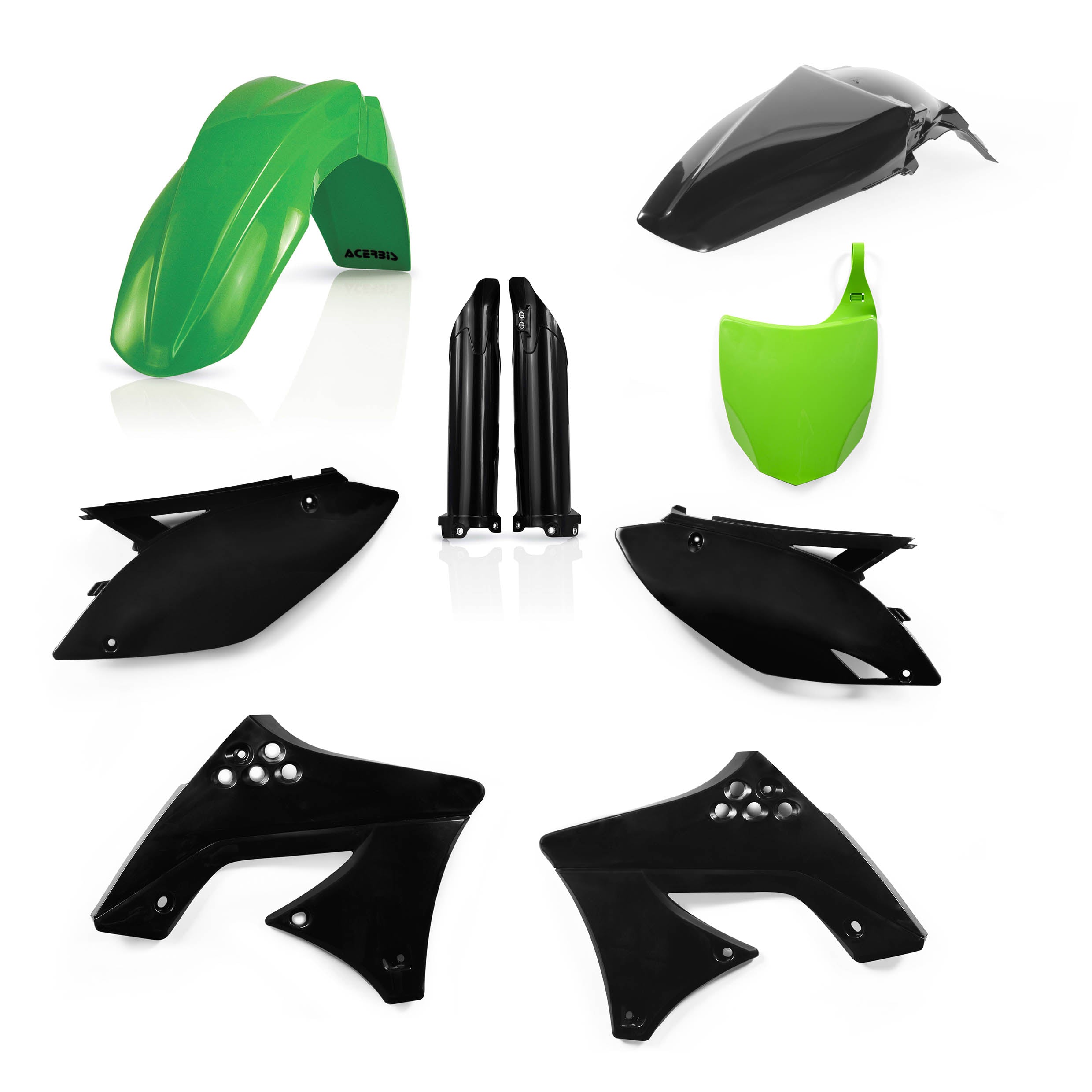 FULL PLASTIC KIT FOR KAWASAKI KX 250 F 2009-12