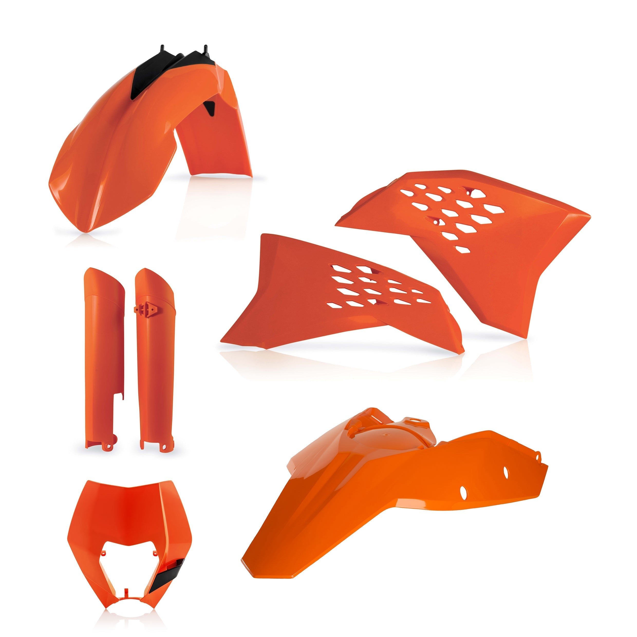 FULL PLASTIC KIT FOR KTM EXC 125 EXC 380 2T EXC-F 400 2008-11