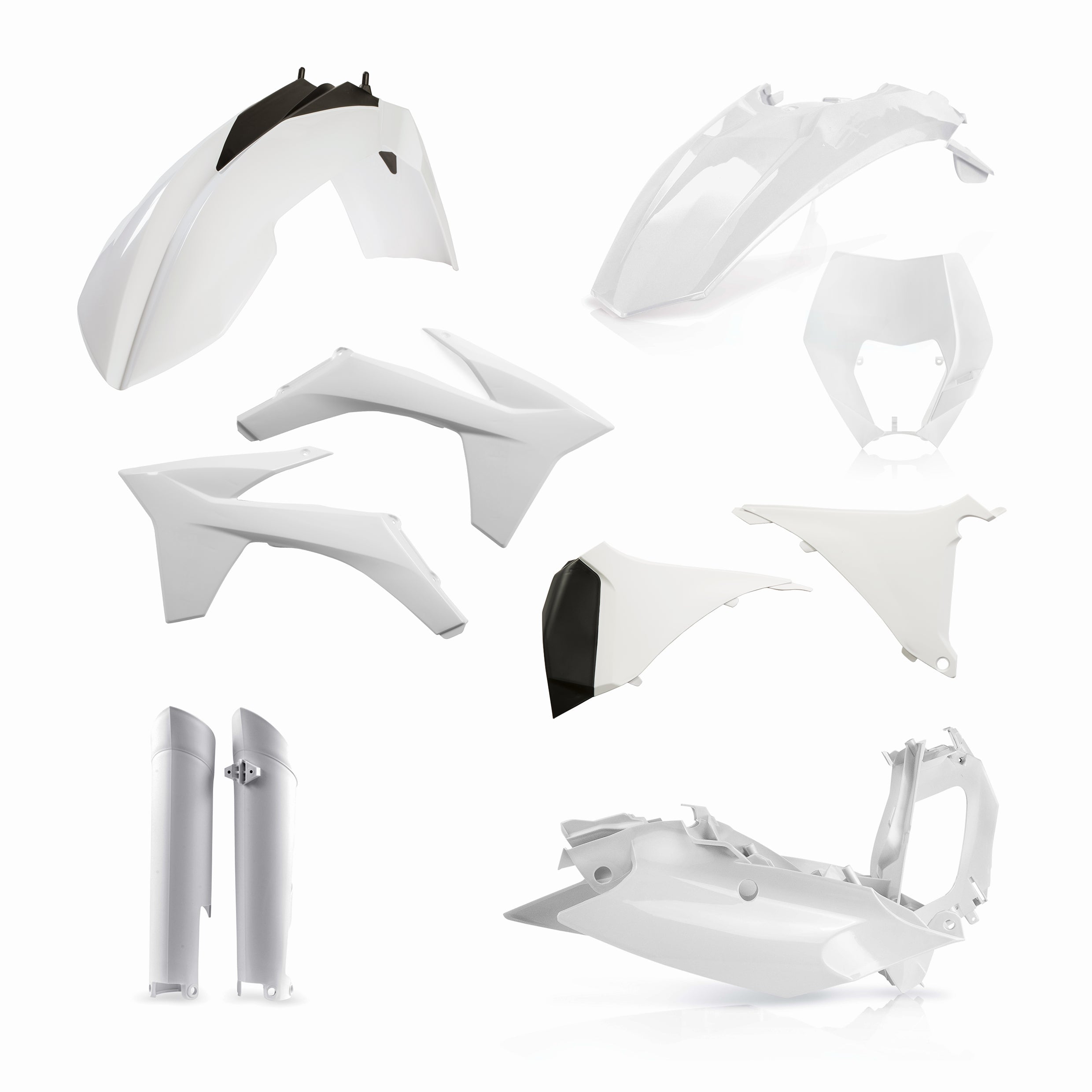 FULL PLASTIC KIT FOR KTM EXC 125 EXC 380 2 T EXC-F 520 2012-13