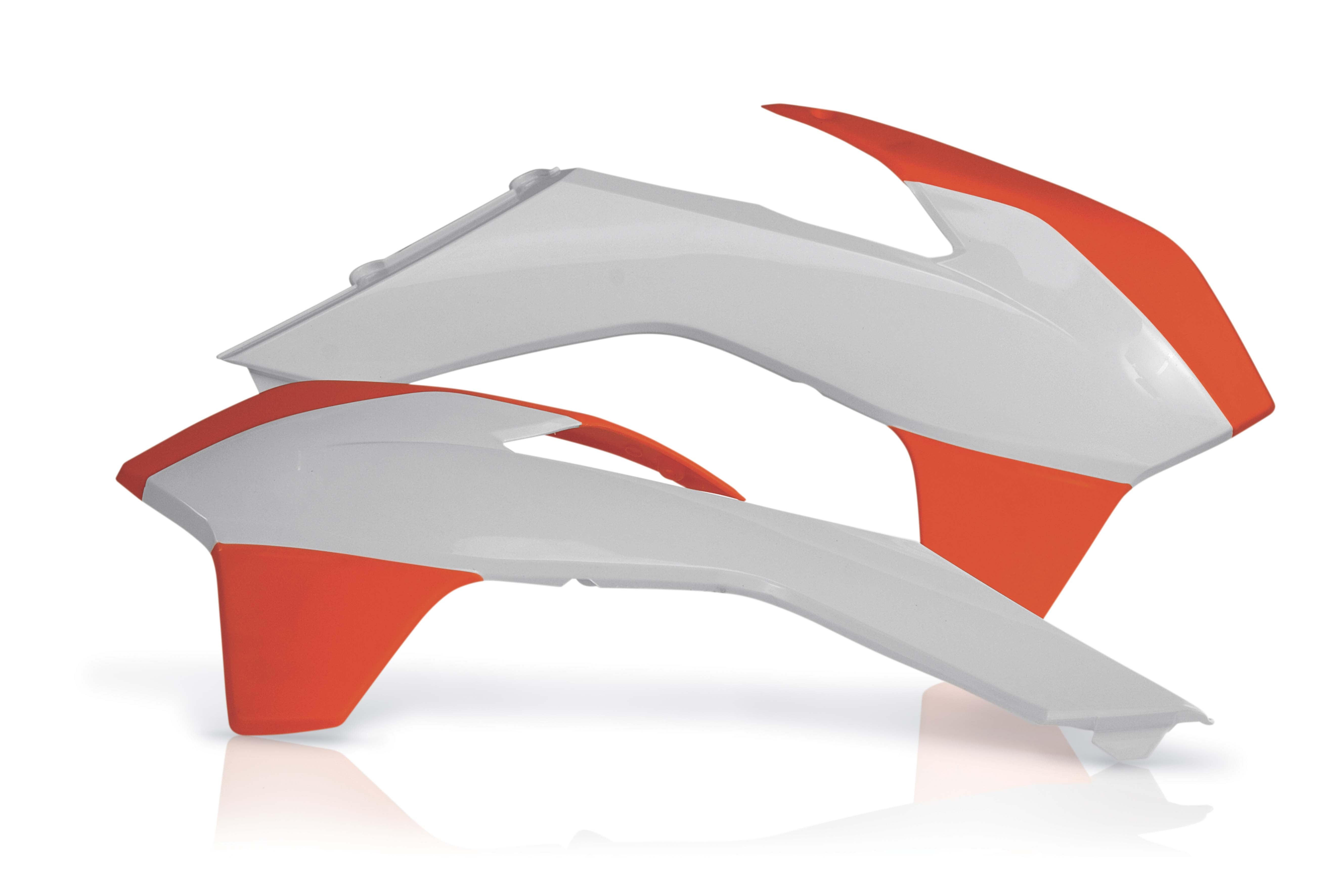 RADIATOR SCOOPS FOR KTM EXC 125 EXC 200 EXC 250 EXC 300 2013-16