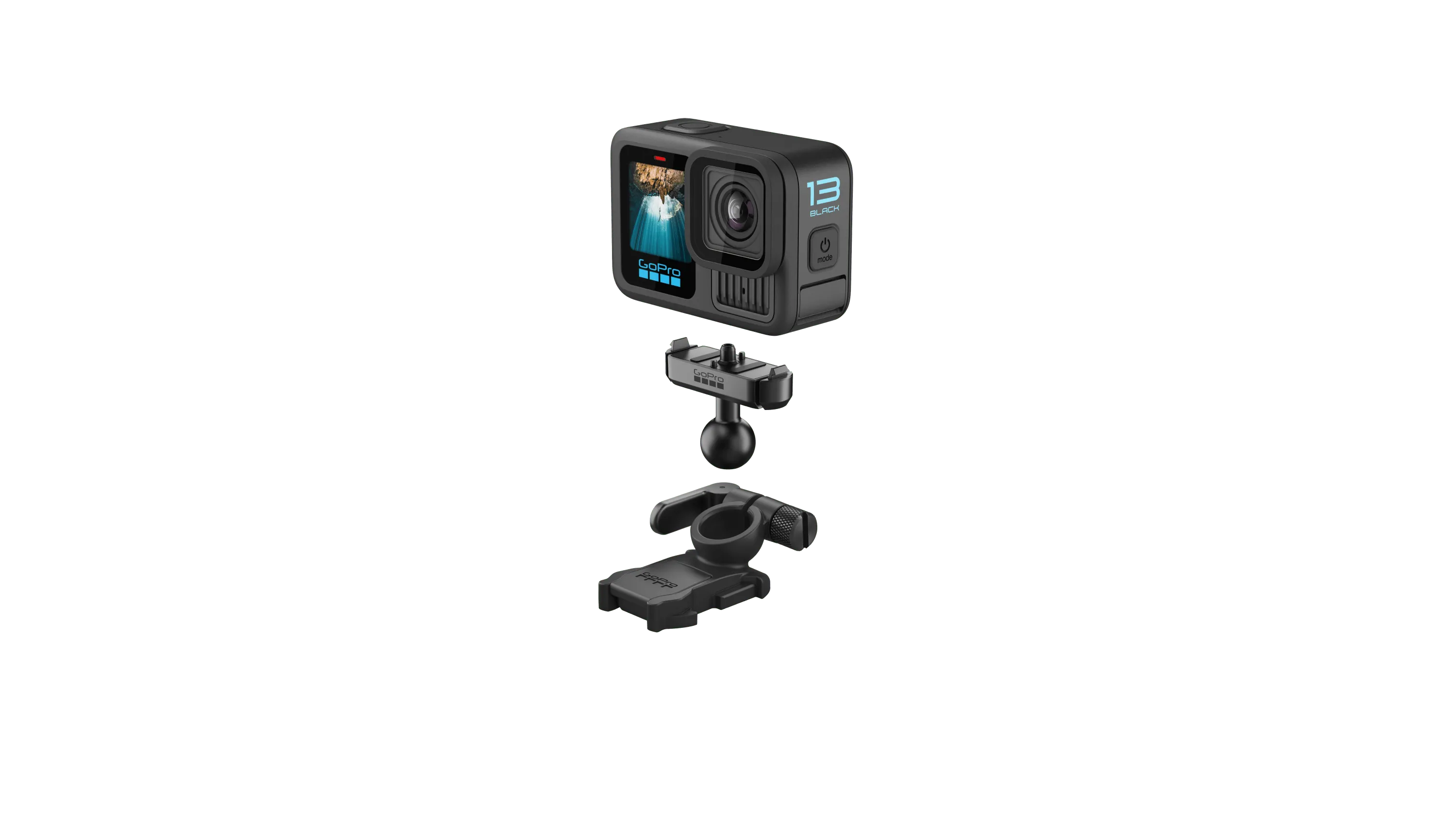 GoPro Magnetic Latch Ball Joint Mount