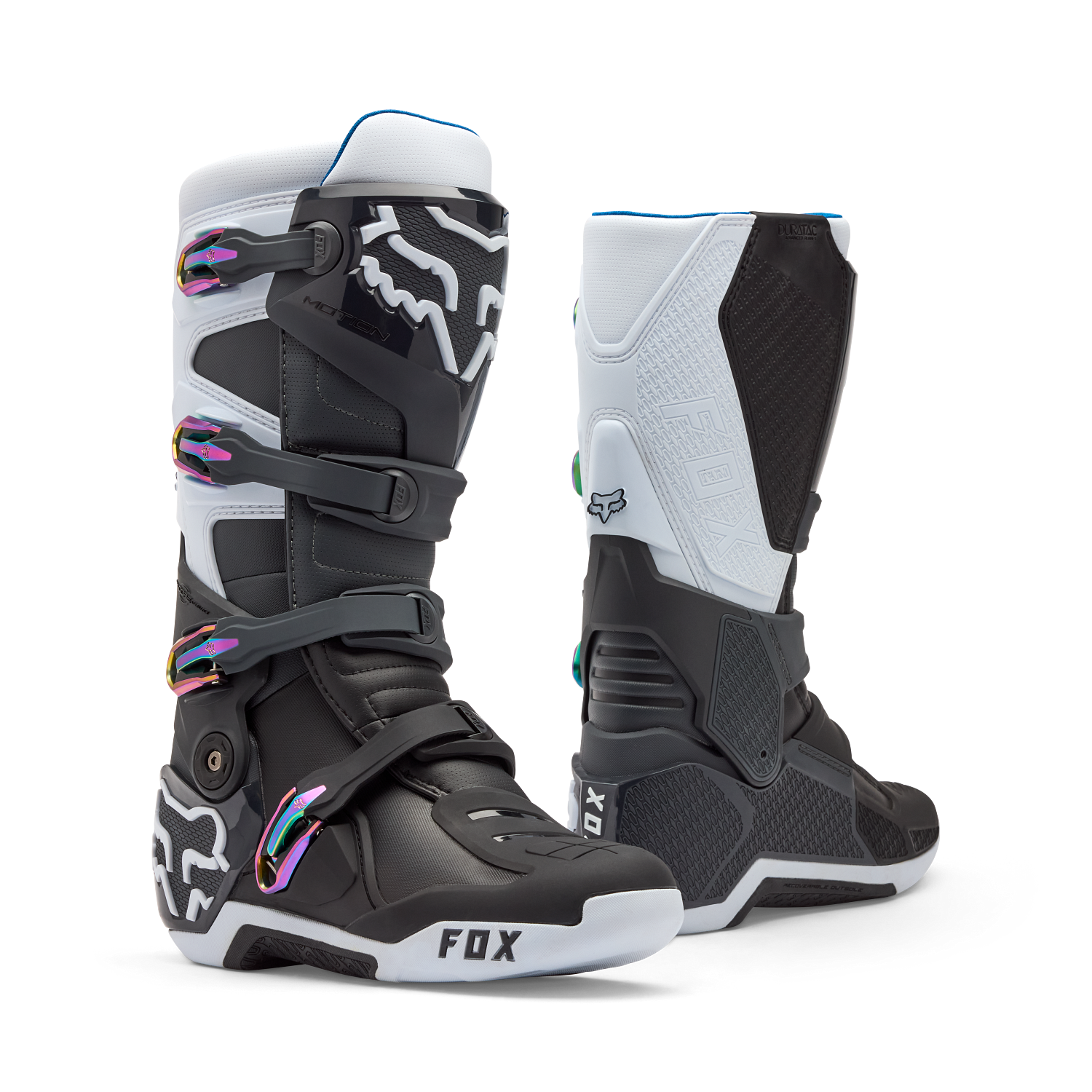 FOX MOTION BOOT - BLACK/GREY/WHITE