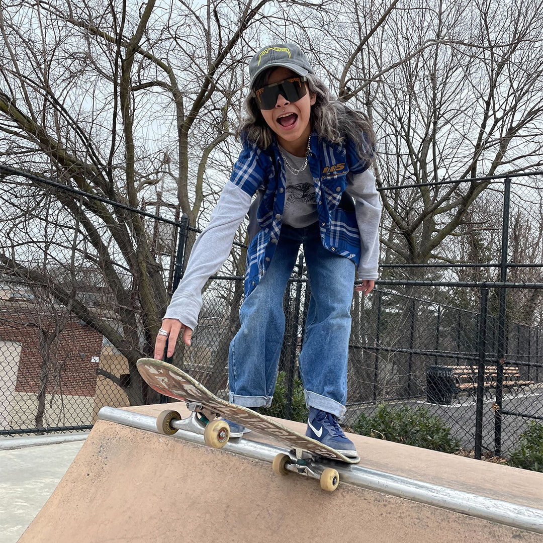 lifestyle - cool skater girl big buck hunters