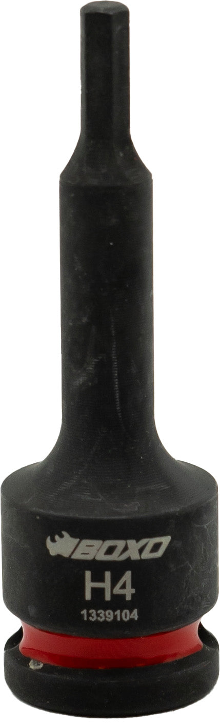 BOXO 3/8" Impact Hex Bit Sockets - Size Variations Available