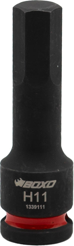 BOXO 3/8" Impact Hex Bit Sockets - Size Variations Available