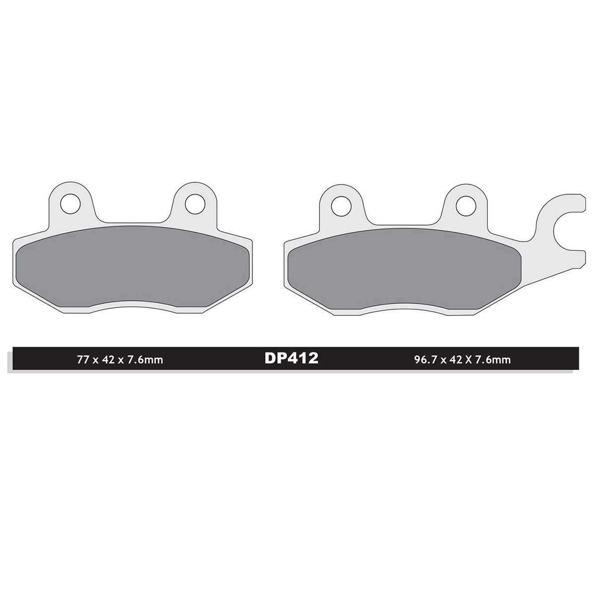 Brake Pads Standard DP412