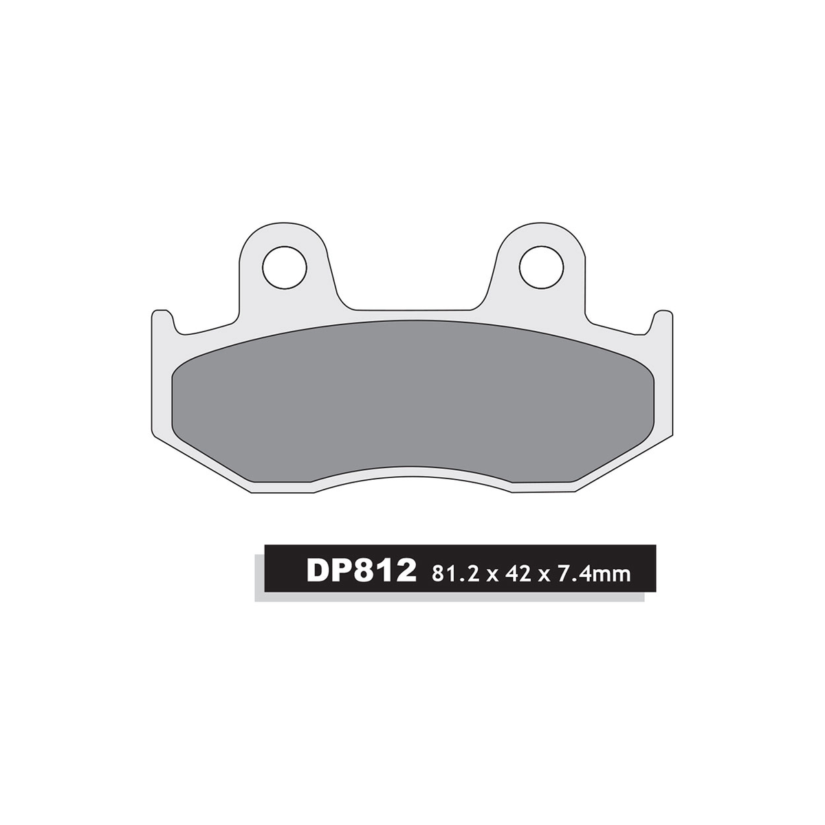 Brake Pads Standard DP812