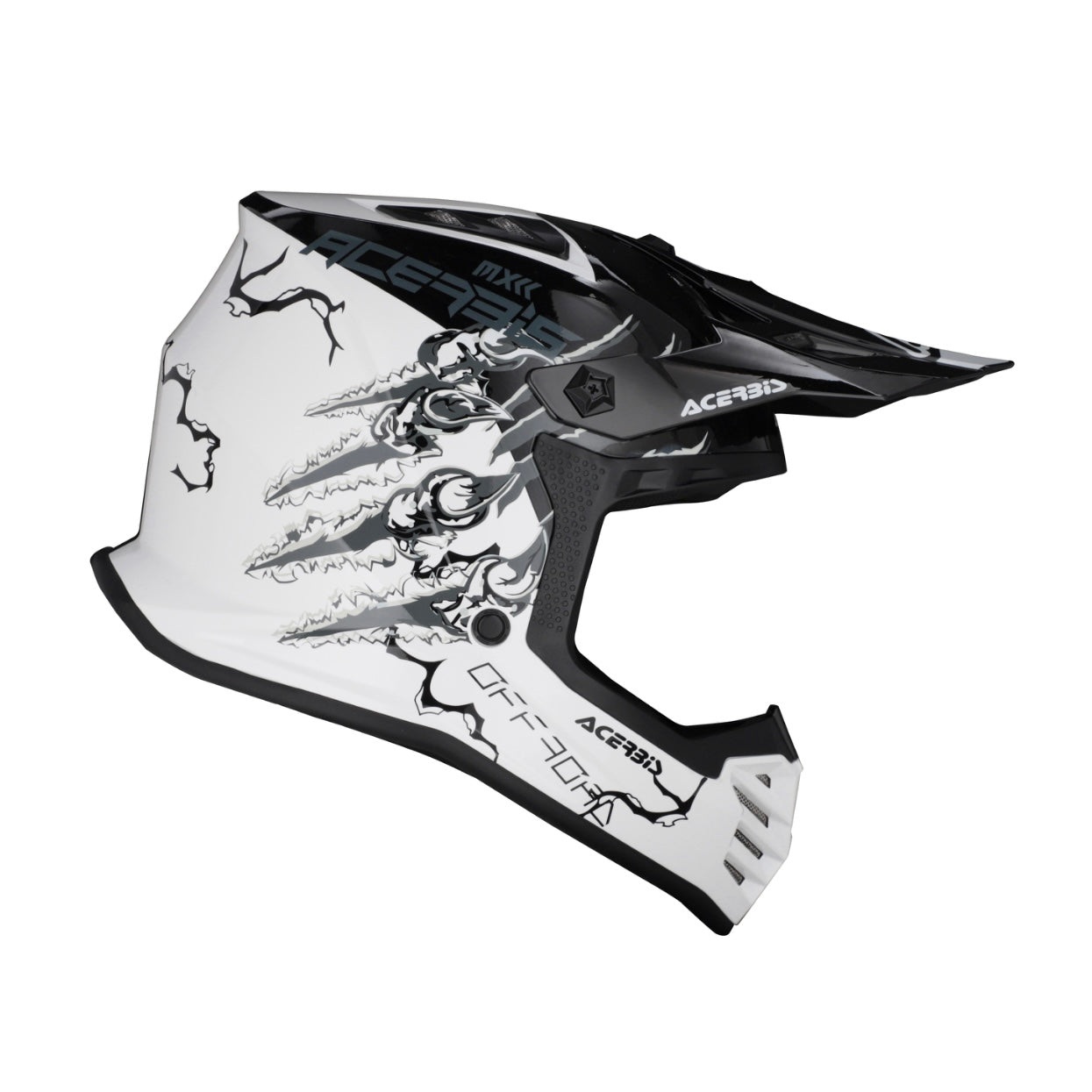 ACERBIS Kids Profile Junior Helmet - White/Black
