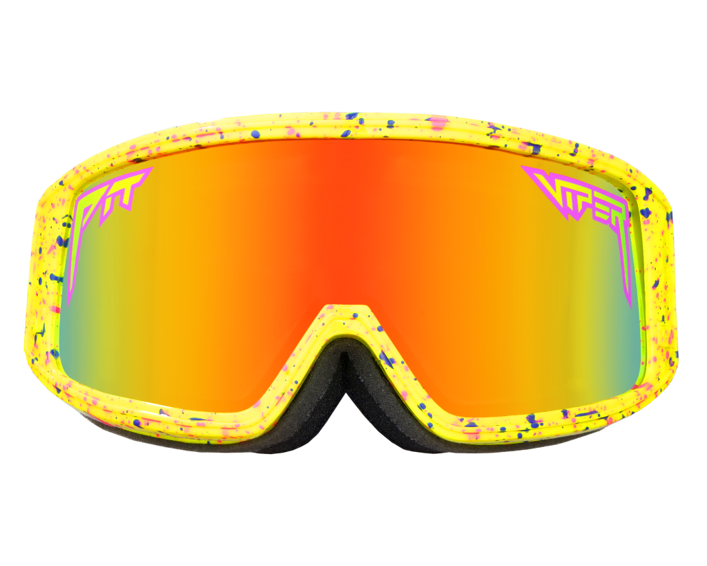 1993 Goggles vintage-style eyewear with clear lenses and black frame