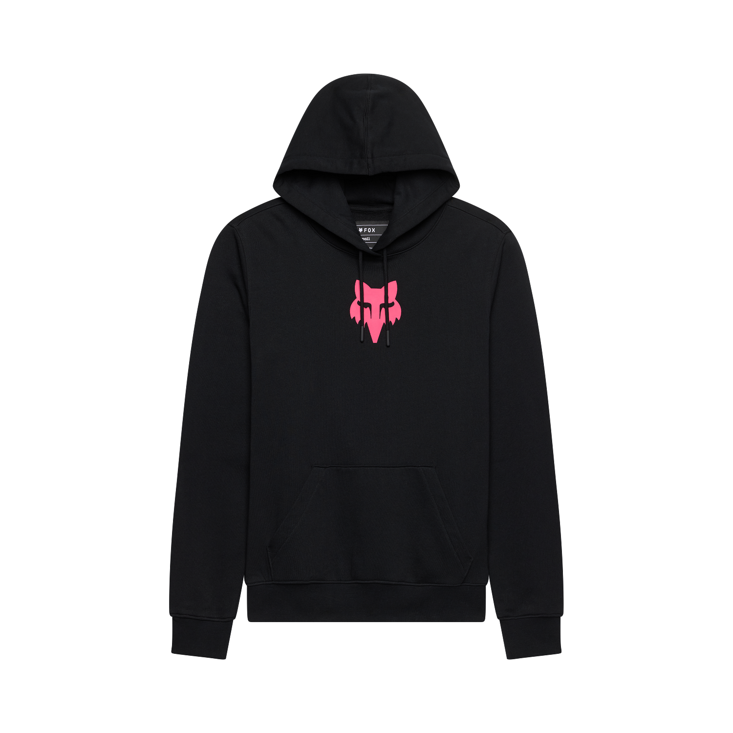 W FOX HEAD FLEECE PO - BLACK/PINK