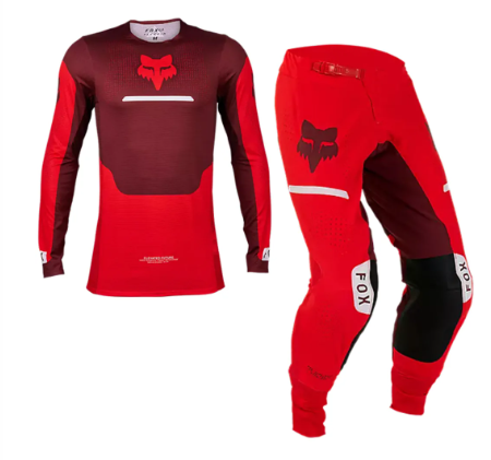 Flexair Optical Kit Combo in Flo Red featuring advanced performance lenses and sleek design.