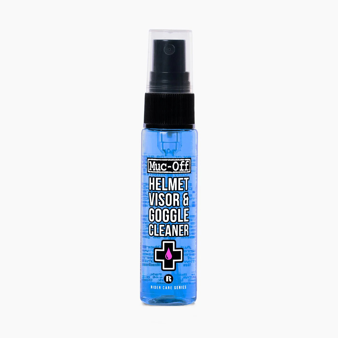 Muc-off Helmet & Goggle Cleaner 250ml bottle with spray nozzle
