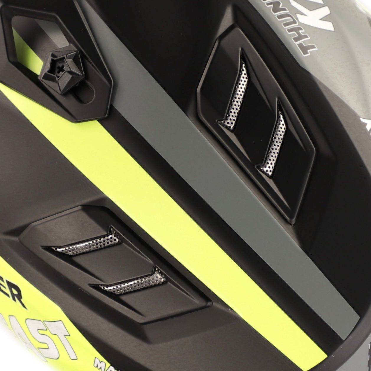 ACERBIS Kids Profile Junior Helmet - Black/Fluo Yellow