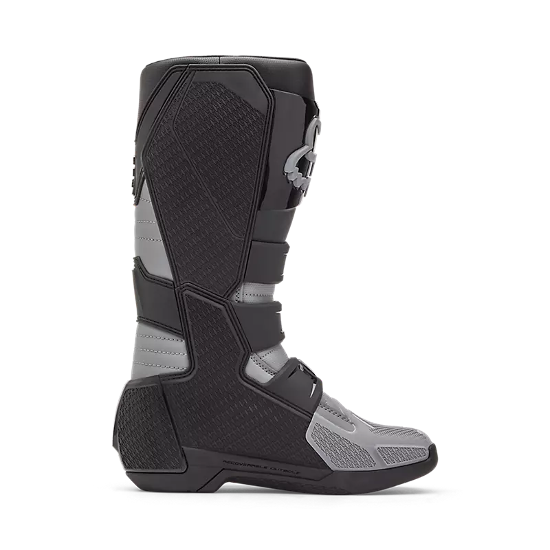 Fox Comp Core Motocross Boots - Black/Grey