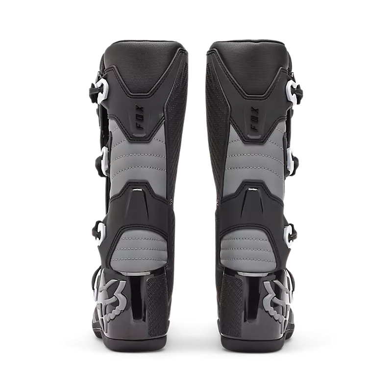 Fox Comp Core Motocross Boots - Black/Grey
