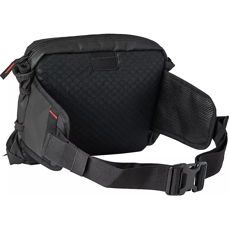 LUMBAR HYDRATION PACK designed for outdoor adventures, featuring a sleek design and adjustable straps for comfort.