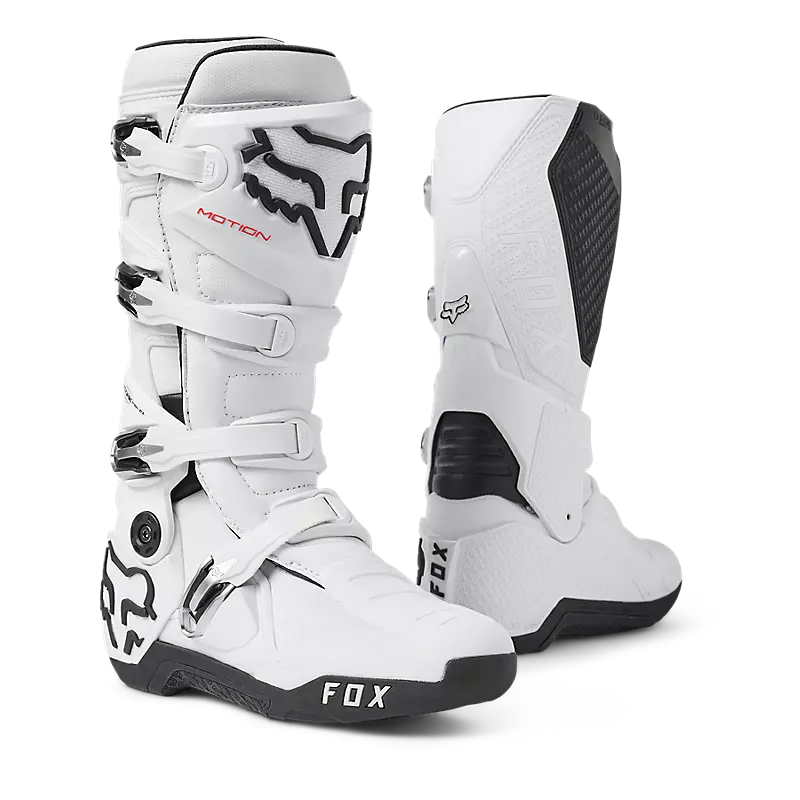 Motion Boots in White on white background