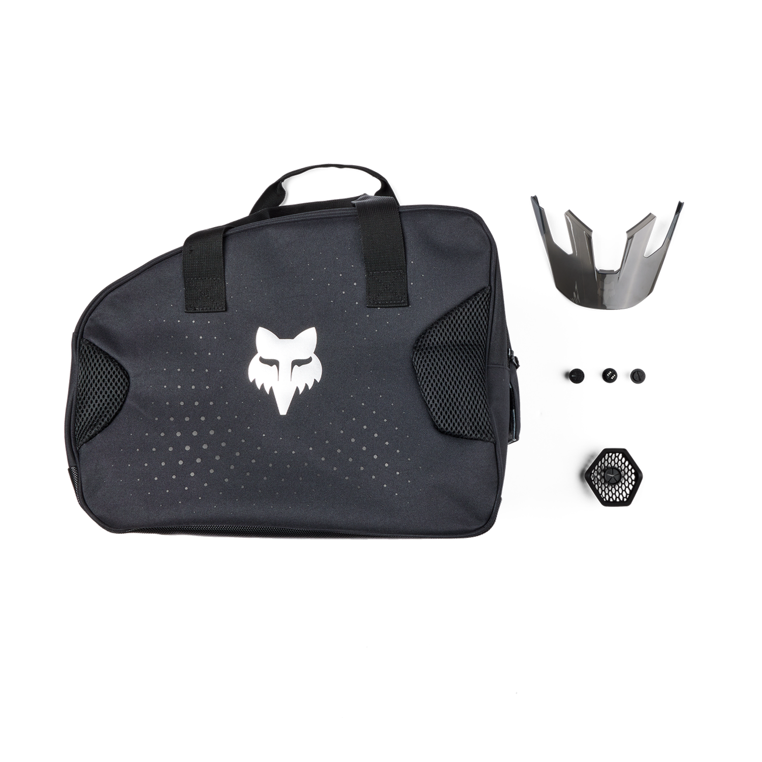 FOX YTH V3 SOLID HELMET - MATTE WHITE