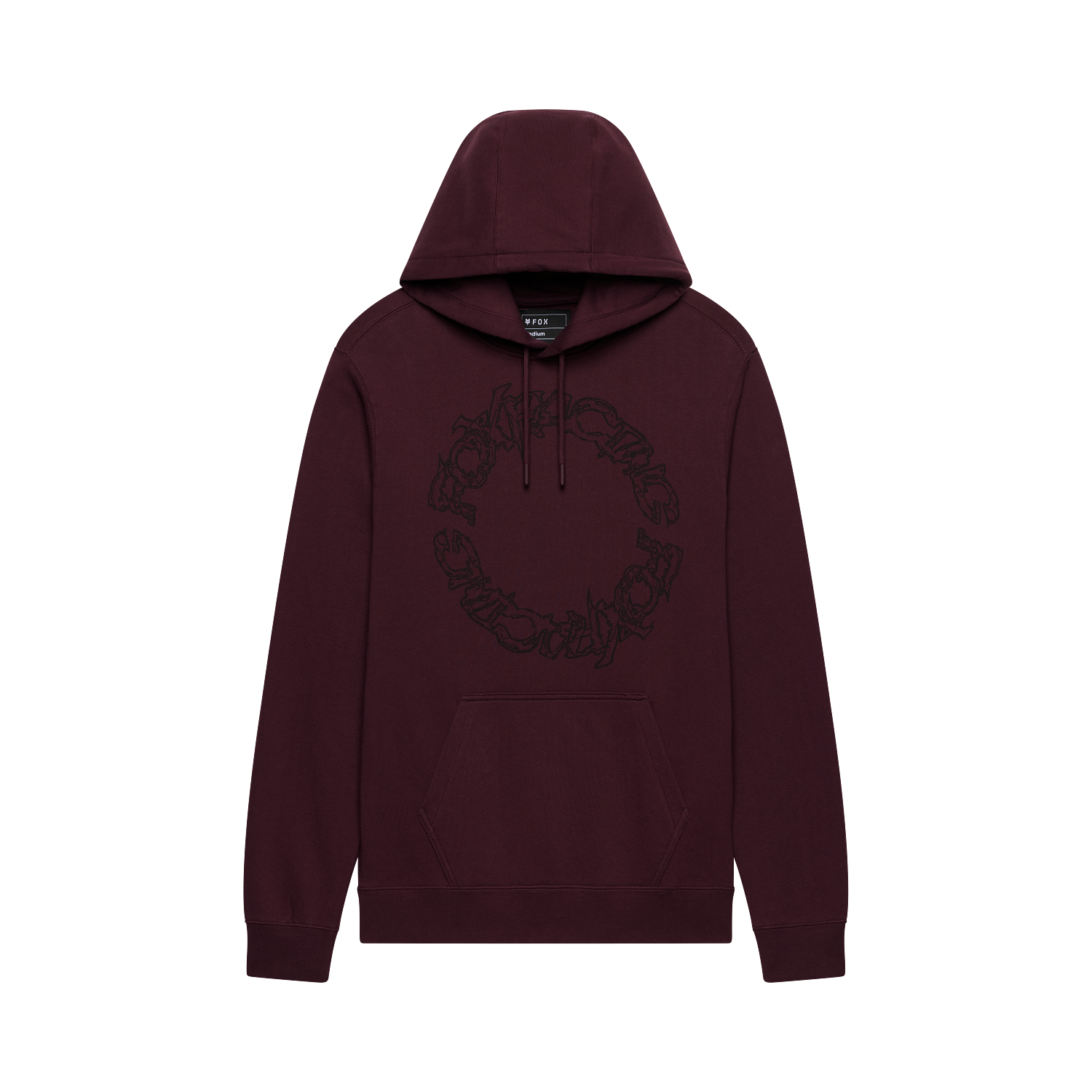 SLOWBURN FLEECE PO - DARK MAROON
