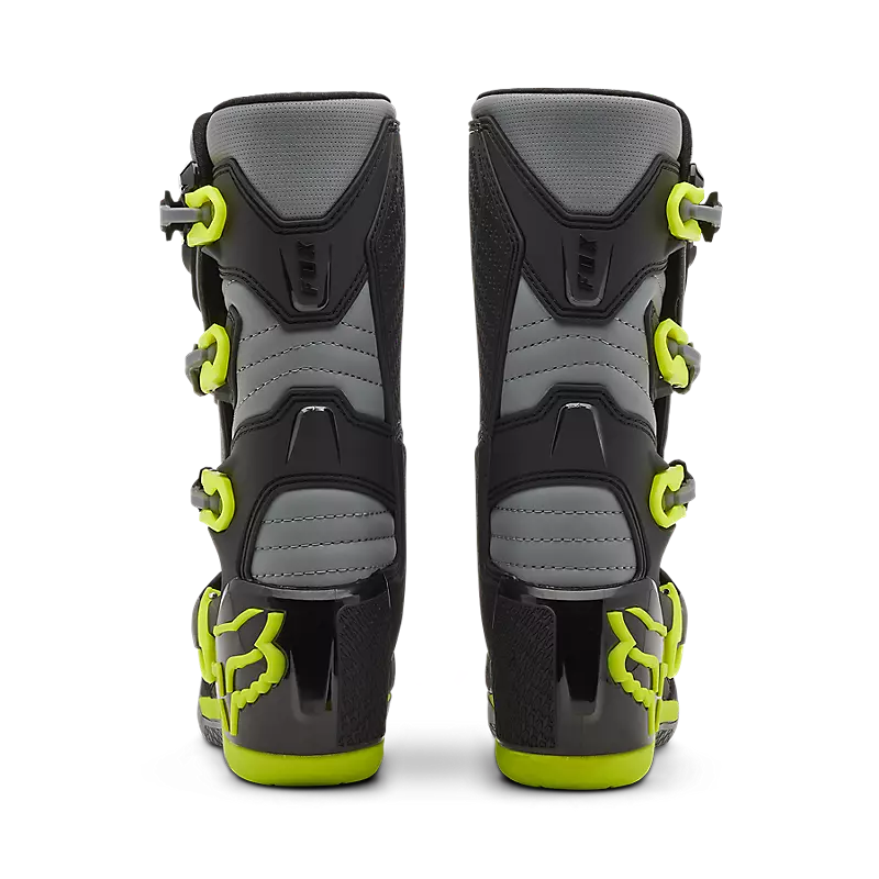 Youth competition boot designed for optimal performance and comfort in sports activities.