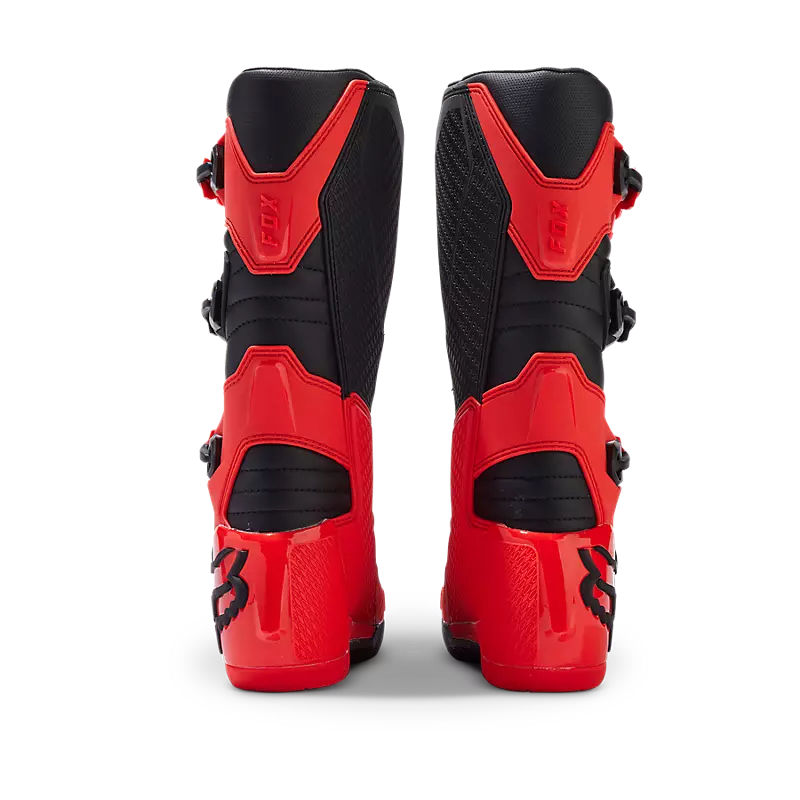 Youth competition boot designed for optimal support and performance in sports activities.