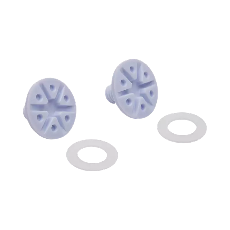 22 V1 VISOR SCREW KIT - WHITE
