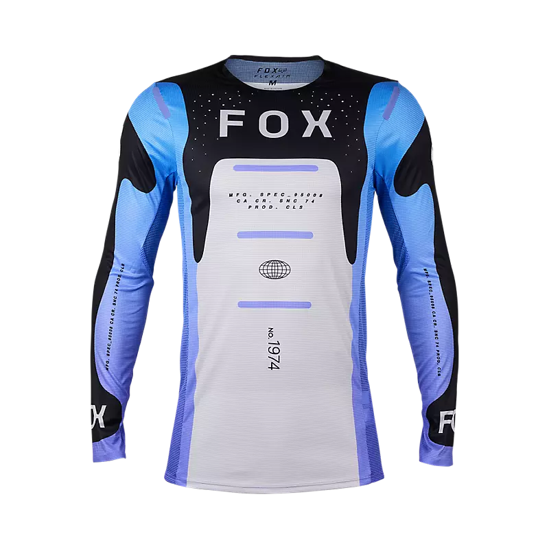 Flexair Magnetic Jersey in Black and Purple on white background