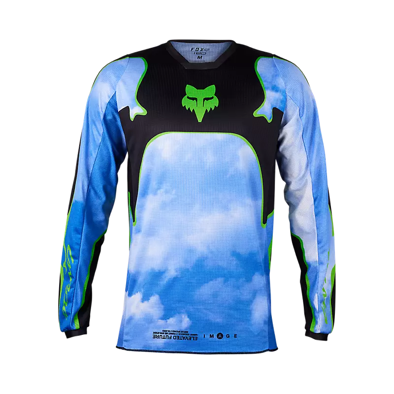 180 Atlas Jersey in Black and Green on a white background