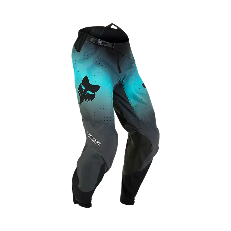 360 Revise Pants in Teal color showing front and back design details