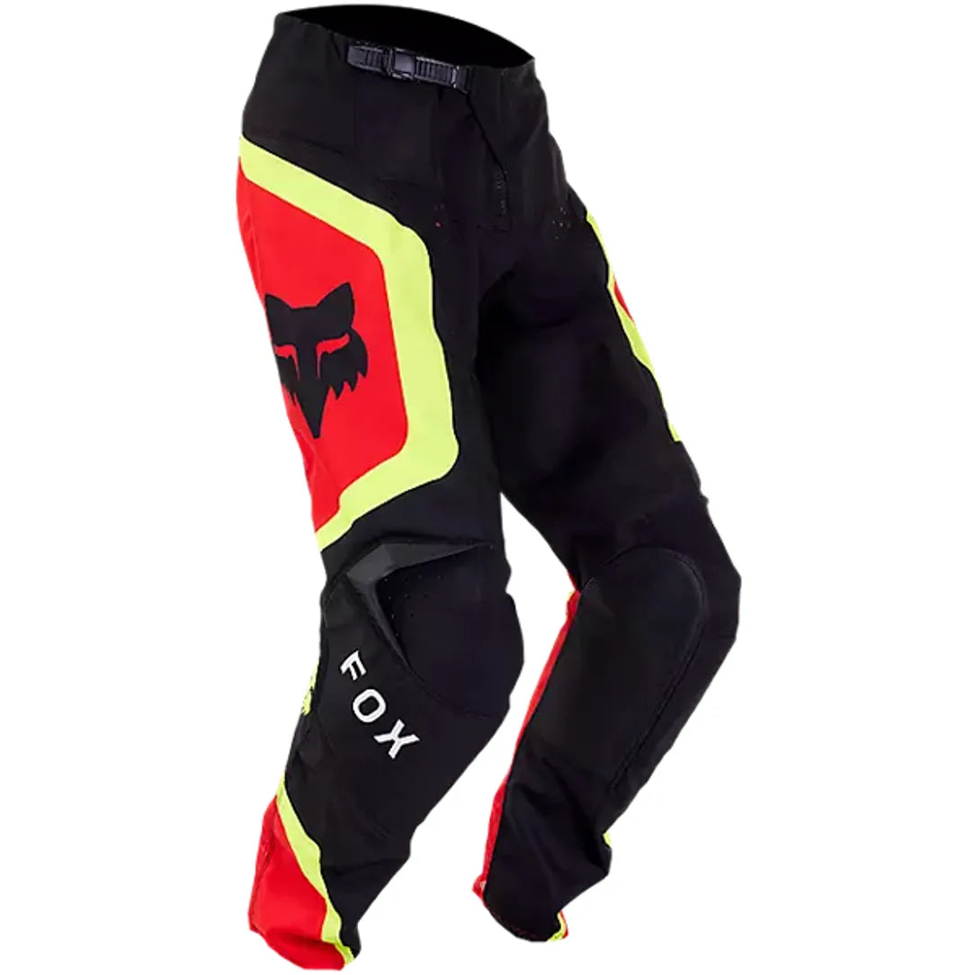 Youth wearing 180 Ballast Pants in Black and Red