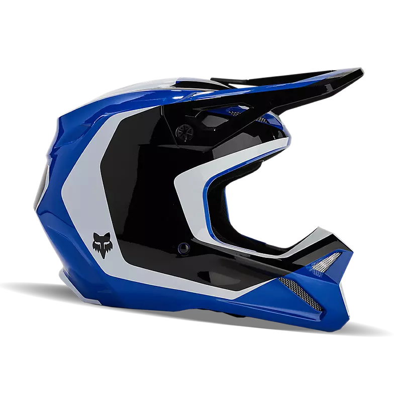 Blue V1 Nitro Helmet with advanced safety features and sleek design