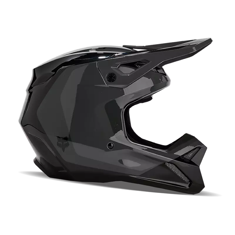 V1 Nitro Helmet in Black Camo Design on White Background