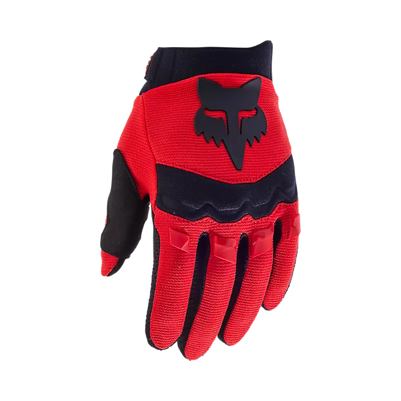 YTH DIRTPAW GLOVE - FLUORESCENT RED