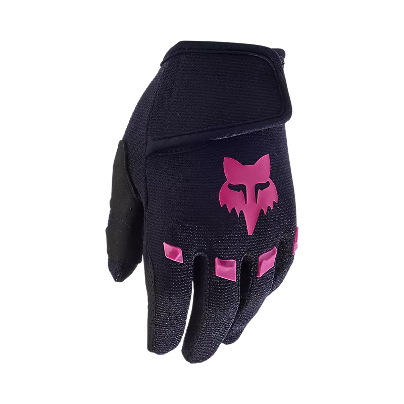 KIDS DIRTPAW GLOVE - BLACK/PINK