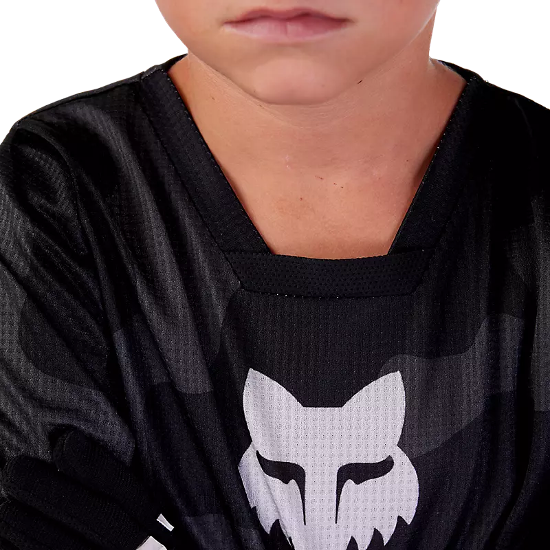 Youth 180 BNKR Jersey in vibrant colors with a stylish design for motocross enthusiasts.