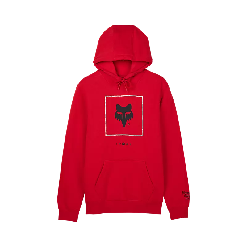 Atlas Pullover Hoodie in Charcoal Grey with Front Pouch Pocket and Drawstring Hood