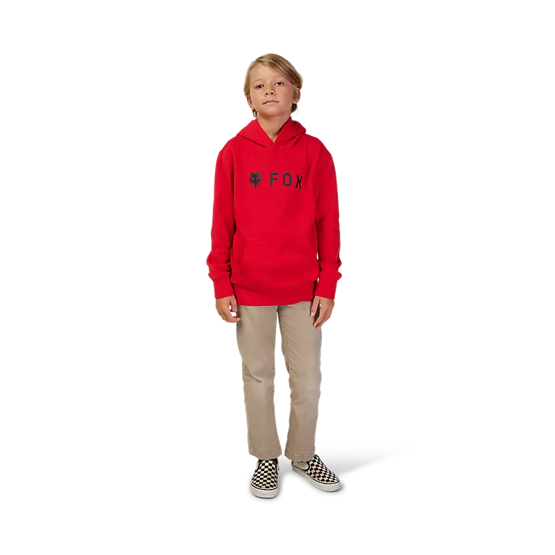 Youth wearing Absolute Pullover Hoodie in casual style