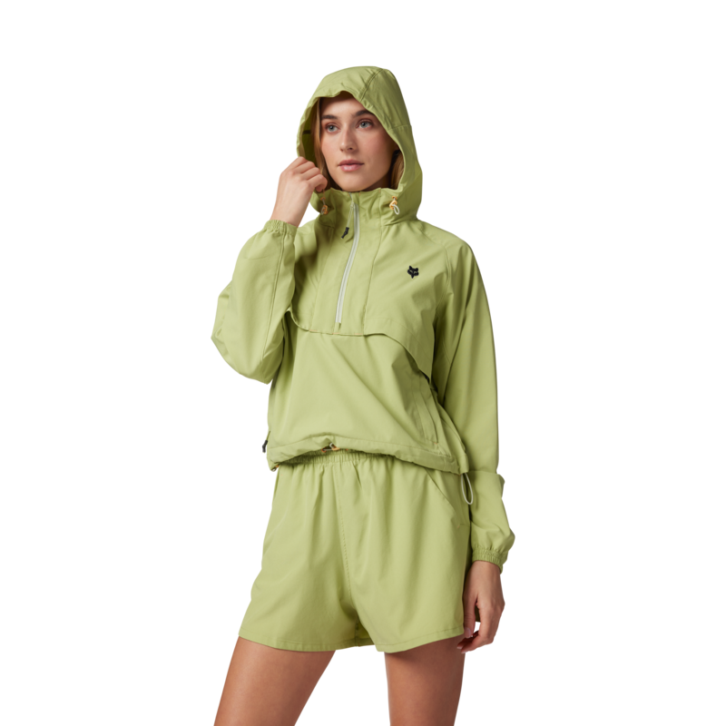 Womens Survivalist Windbreaker Jacket - Pale Green