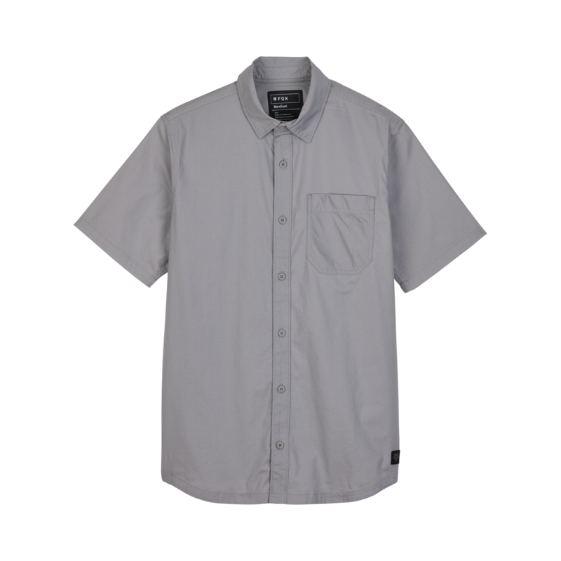 Roger Woven Shirt STEEL GREY Small Image