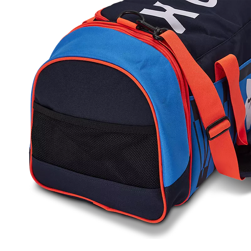 RACE SPEC 180 DUFFLE - a durable and stylish duffle bag designed for athletes, showcasing a sleek design with multiple compartments and adjustable straps.
