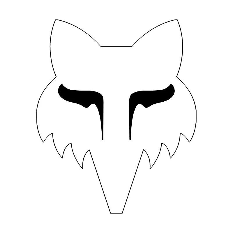 FOX HEAD 1.5" - WHITE