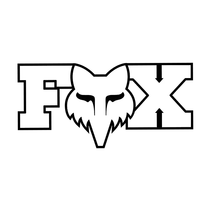 F HEAD X 3" - WHITE